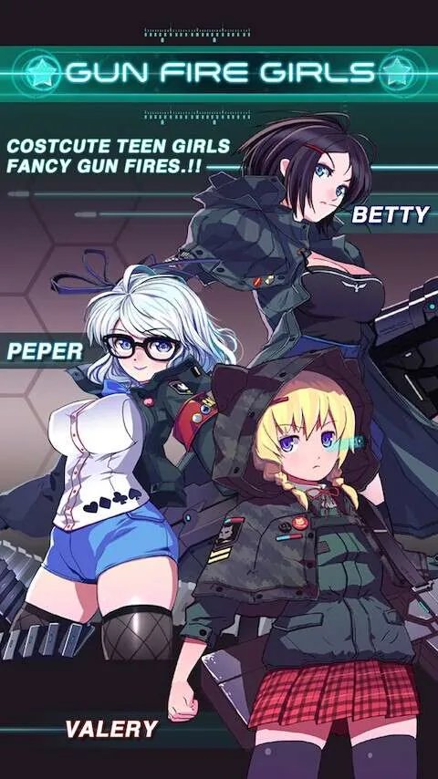 《枪火女孩》高校女生变身金刚芭比来打枪