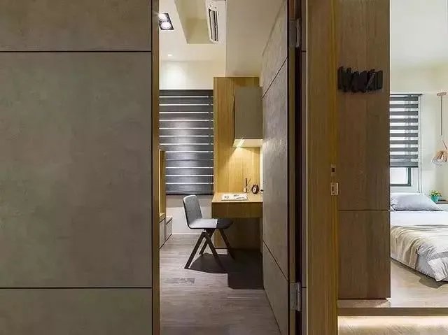 60㎡现代简约风格装修效果图，素雅的色调超喜欢！