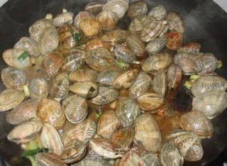 爆炒蚶子 花蛤 蚬子
