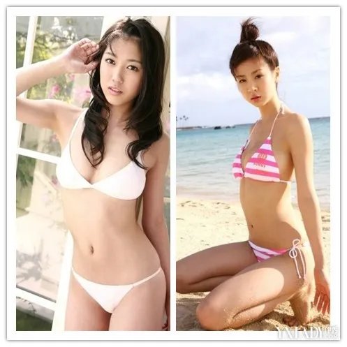 张筱雨PK汤芳！出位大胆的美体艺术照对比