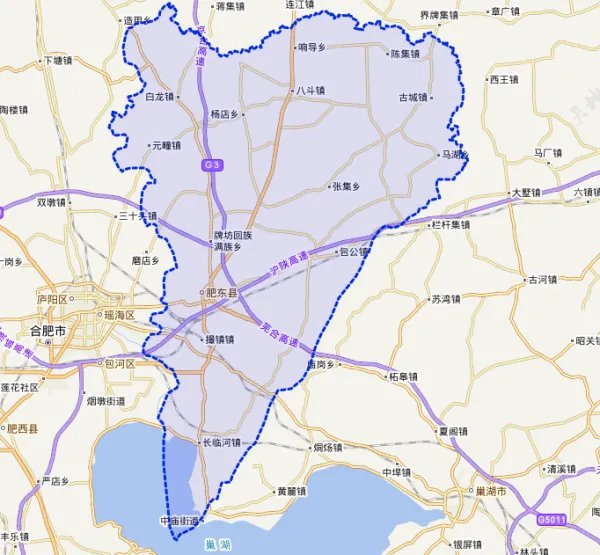 肥东有多少乡镇？