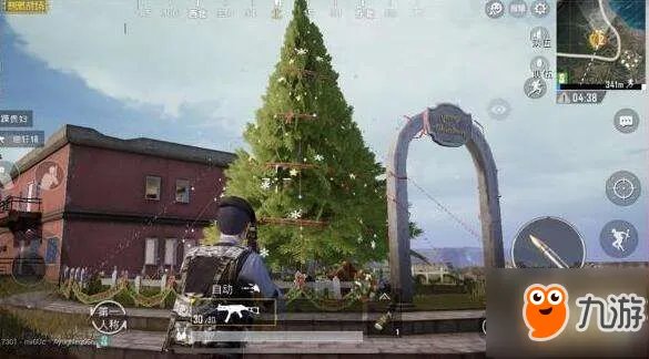 《绝地求生刺激战场》圣诞树哪里最多 全6棵圣诞树坐标位置