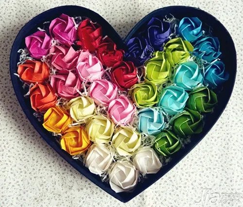 怎么折玫瑰花 玫瑰花图片欣赏