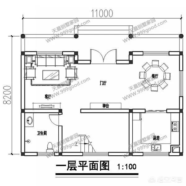 在农村盖占地90平米，二层小楼该怎么设计？