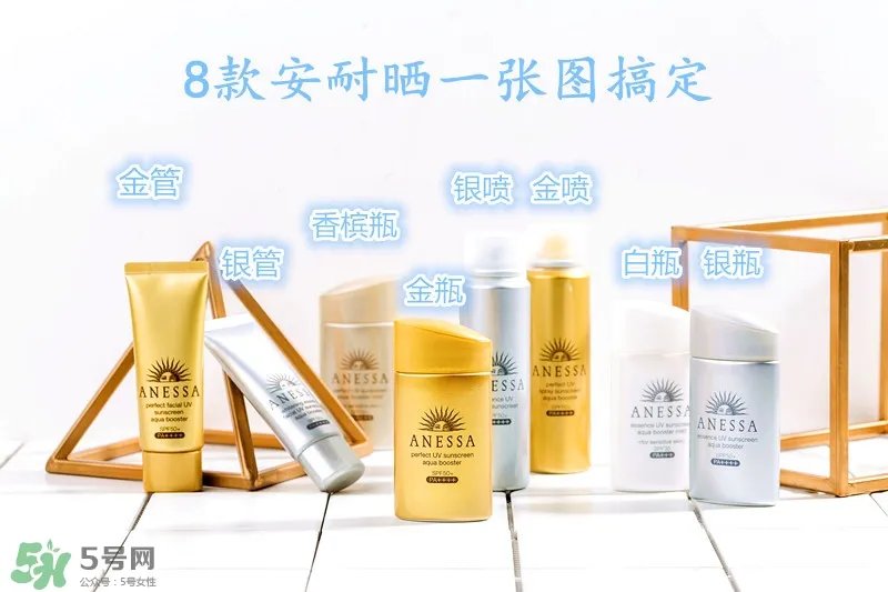 2018款安耐晒金瓶和银瓶区别 神级防晒力