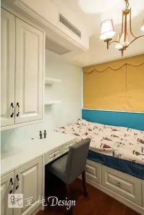 《沫蓝》105平美式by设计师：石头