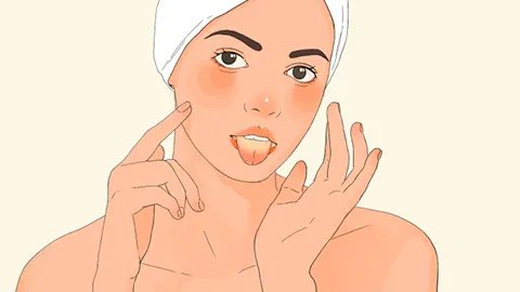 舌头上有白苔和裂痕是什么原因