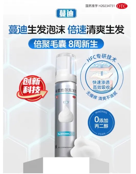 蔓迪、达霏欣、落健…… 米诺地尔品牌究竟选哪个好