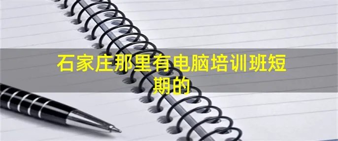 石家庄那里有电脑培训班短期的