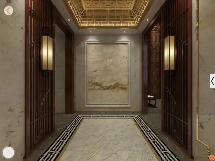 不知道背景墙用什么合适？看了天然石材山水画再决定。