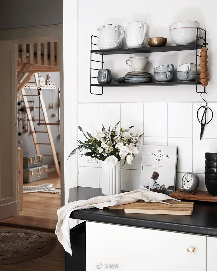 舒适家，木质、藤编家具增添自然质感ins：tthese_be...