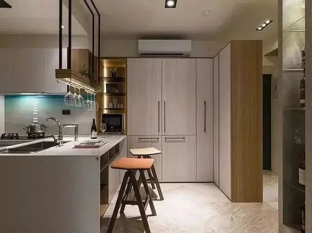 60㎡现代简约风格装修效果图，素雅的色调超喜欢！