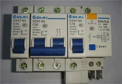 漏电开关有哪几种型号
