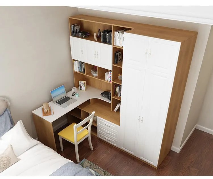衣柜带电脑桌效果图分享