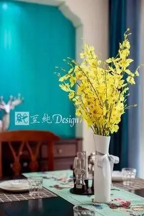 《沫蓝》105平美式by设计师：石头