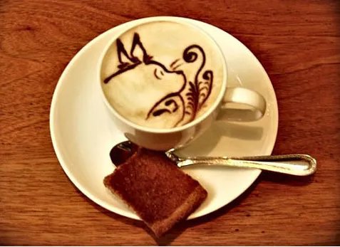 韩国男子用咖啡临摹世界名画一杯要价多少?