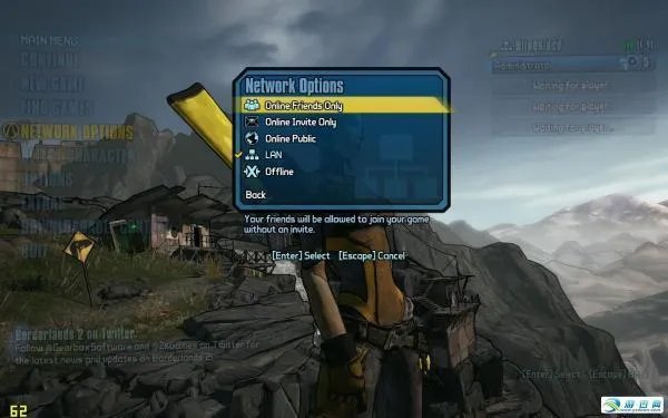 无主之地2——联机详细教程