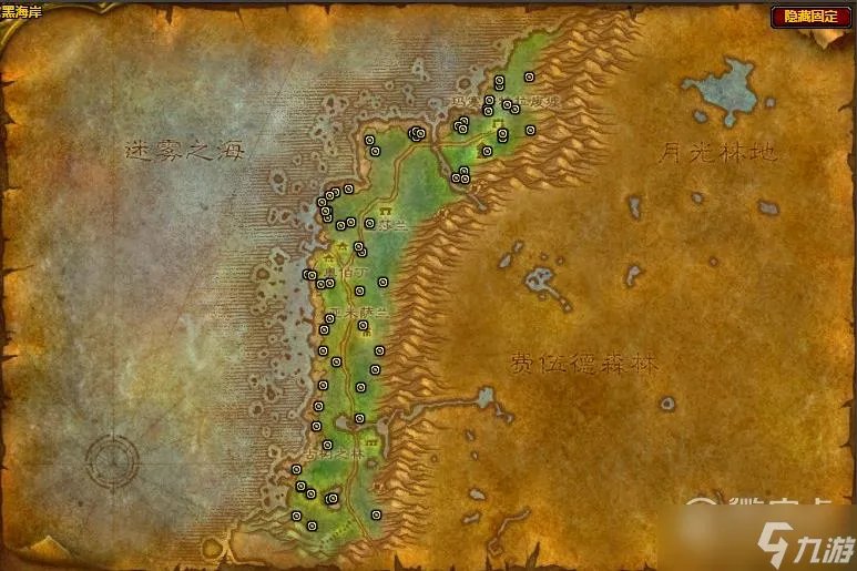 魔兽世界怀旧服WLK魔皇草位置分享