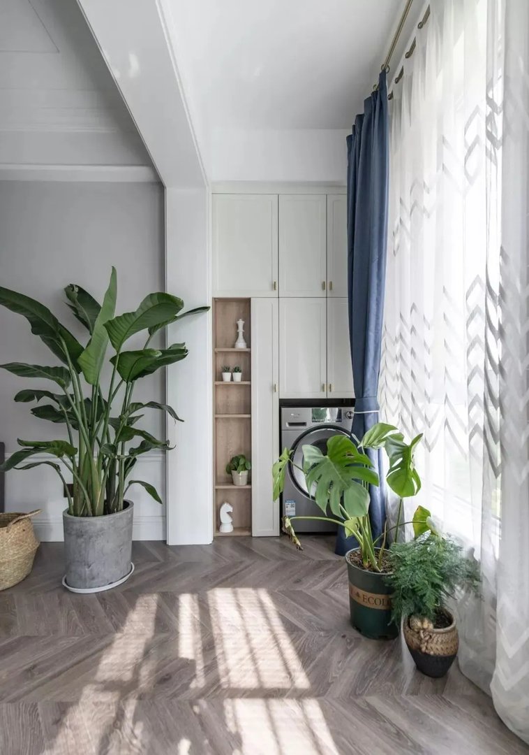 大冶东风人家120㎡简约风格装修效果图，浅灰色调自然系简约风，超唯美！