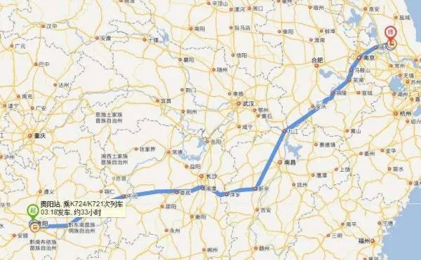 k724次列车经过路线