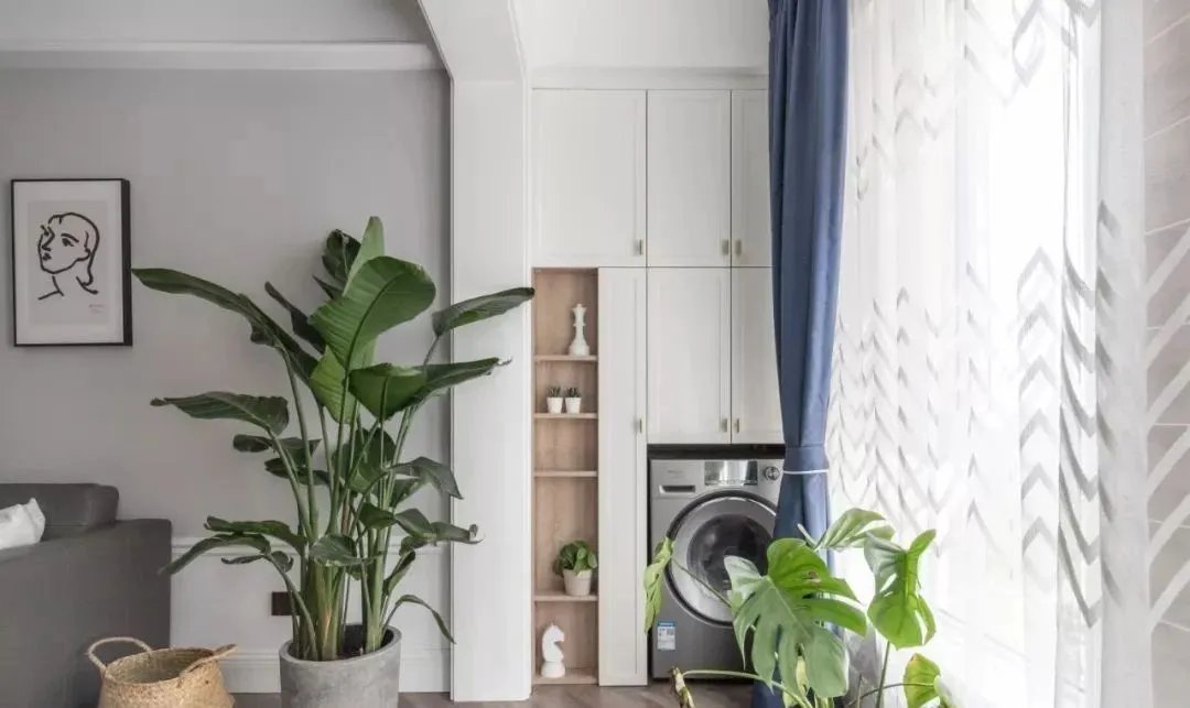 大冶东风人家120㎡简约风格装修效果图，浅灰色调自然系简约风，超唯美！