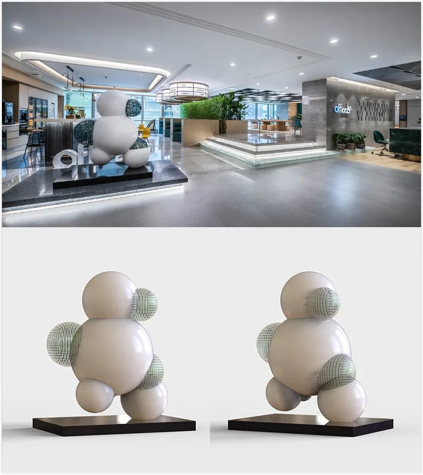 古早艺术|将艺术融入办公，中海OfficeZIP联合办公的软装艺术之美