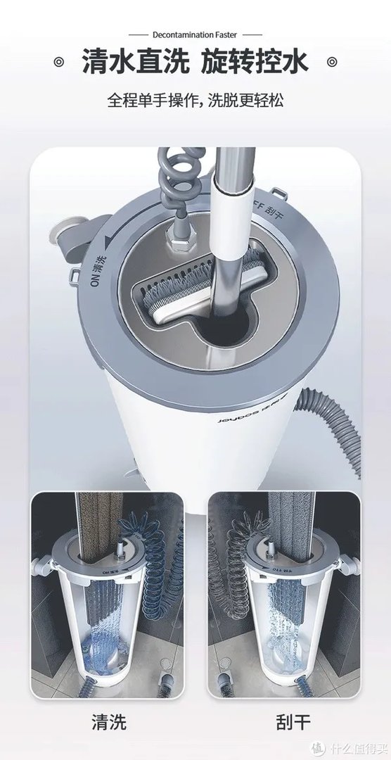 拖把头怎么换？如何2秒更换拖把头？遇到这种老款拖把我建议你扔了