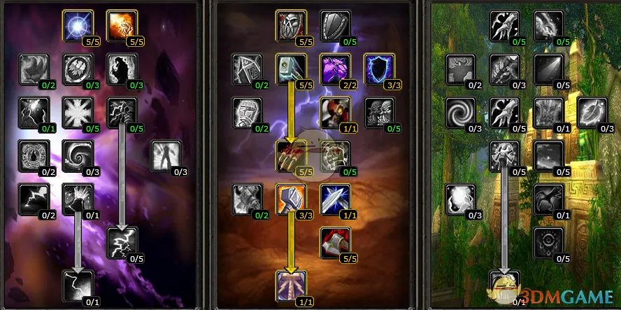 《魔兽世界》怀旧服萨满练级天赋加点