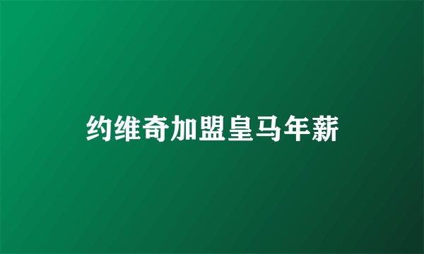 约维奇加盟皇马年薪