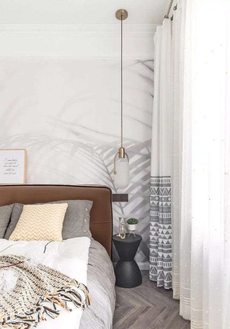 大冶东风人家120㎡简约风格装修效果图，浅灰色调自然系简约风，超唯美！