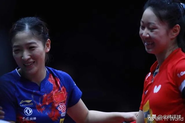 刘诗雯4-0张安,比赛末尾打出了一个小高潮,刘国梁都笑了,发生了什么?