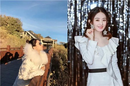 赵丽颖老公视角 美照透露婚后甜蜜