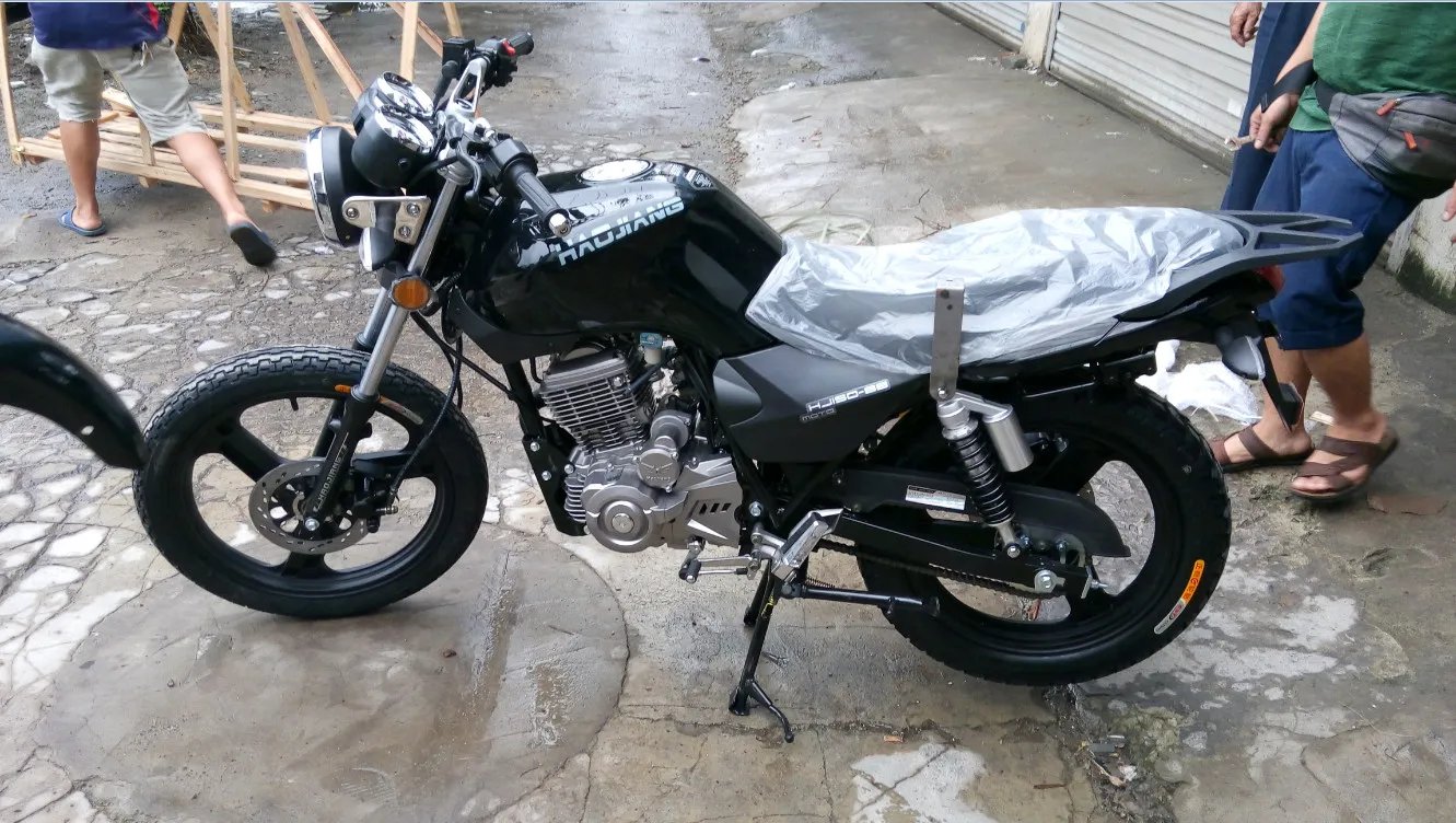 豪江摩托车150图片