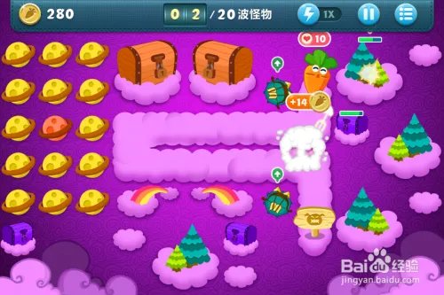 保卫萝卜挑战之37关金萝卜经验和攻略