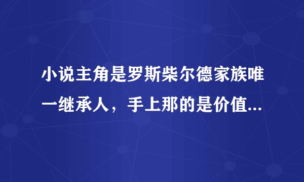 小说主角是罗斯柴尔德家族唯一继承人，手上那的是价值2亿的苹果7手机，老被人说山寨机，为了美女买黄？