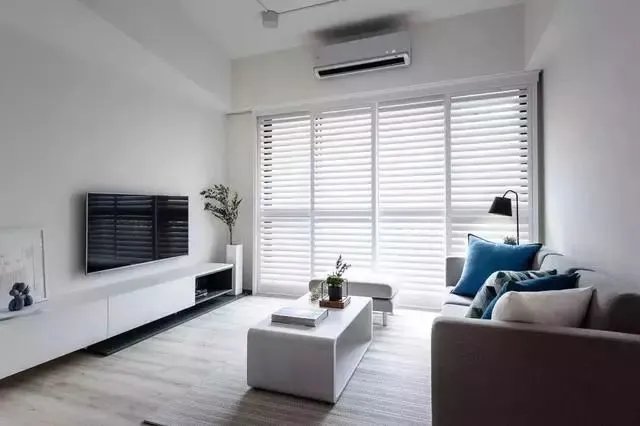 电视背景墙不要放空白，这些案例款款精致清爽超实用