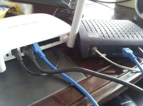 无线路由器和猫怎么连接