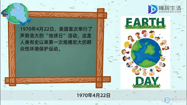 世界地球日的由来