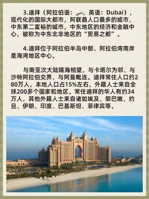 迪拜在哪儿,在哪个地方?