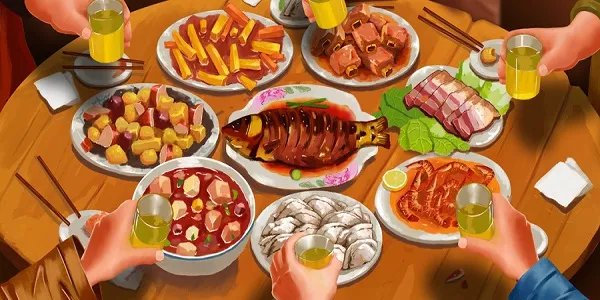 传统年夜饭12道菜谱