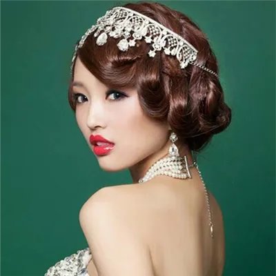 新娘简单发型图片大全 不同身型的新娘如何打造发型