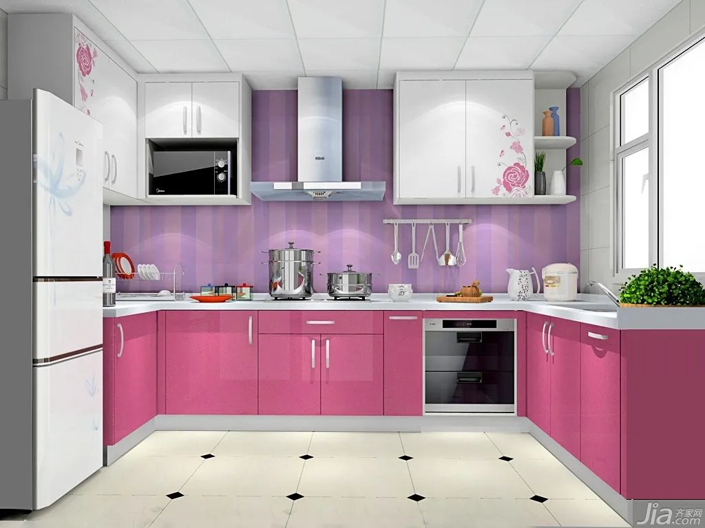 厨房橱柜效果图 厨房橱柜效果图讲解