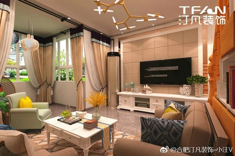 小区名称:金地国际城装饰公司:合肥汀凡装饰建筑面积:120平...