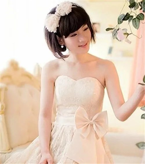 伴娘发型短发图片推荐 伴娘短发怎么扎简单又好看