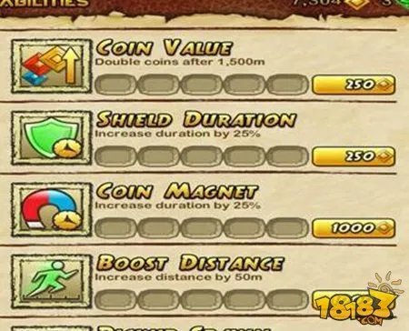 神庙逃亡2技能升级顺序解析 技能优先级攻略