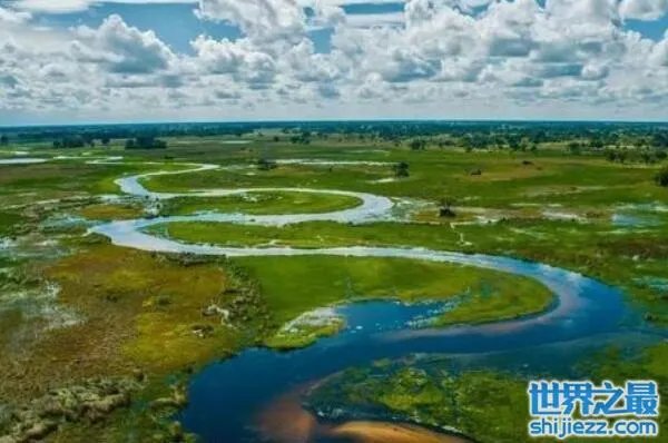 世界最长的十条内流河，伏尔加河排名世界第一 