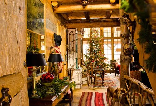 《雪之女王》作家Amanda一家的冰爽乡村屋