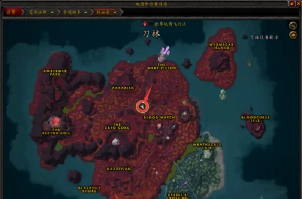 wow秘血岛怎么去