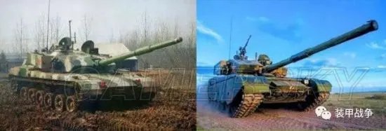 装甲战争中国主战坦克96A与99A性能对比分析 96A和99A区别详解
