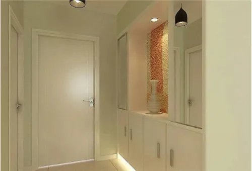 玄关柜装修效果图  实用又养眼的收纳设计